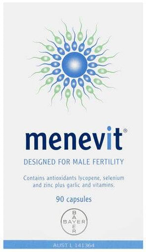 Menevit Male Fertility Supplement Capsules 90 Pack (90 Days) - Life Pharmacy Orewa