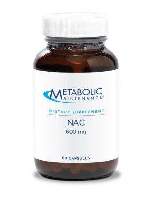 Metabolic Maintenance Nac 600Mg 60 Capsules - Life Pharmacy Orewa
