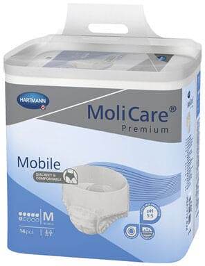 Molicare Premium Mobile 6D Medium 14S - Life Pharmacy Orewa