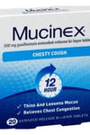 Mucinex SE 600MG 20 Tabs