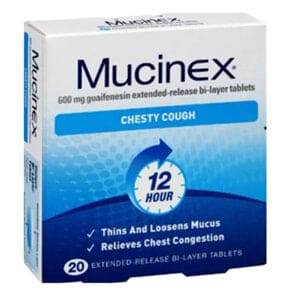 Mucinex Se 600Mg 20 Tabs - Life Pharmacy Orewa