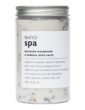 Natio Spa Relaxing Magnesium & Mineral Bath Salts - Life Pharmacy Orewa