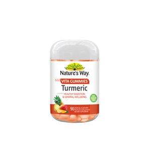 Natures Way Adult Gummies Turmeric 90 - Life Pharmacy Orewa