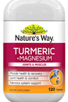 Nature's Way Turmeric Plus Magnesium 120s