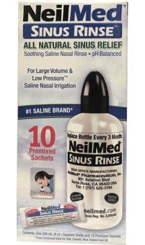 Neilmed Sinus Rinse Starter Kit With 10 Packets - Life Pharmacy Orewa