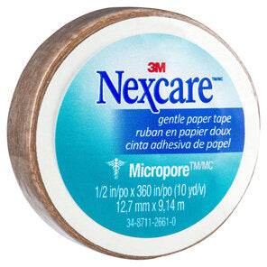 Nexcare Micropore Tape Tan 12.7Mmx9.14M - Life Pharmacy Orewa