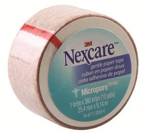 Nexcare Micropore Tape Tan 25Mmx9.1M - Life Pharmacy Orewa