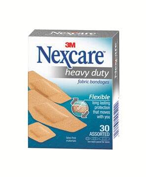 Nexcare Heavy Duty Fabric 30 Assorted - Life Pharmacy Orewa