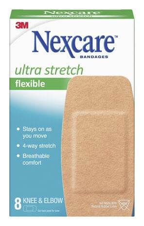 Nexcare Soft N Flex Knee & Elbow 8 - Life Pharmacy Orewa