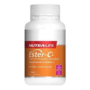 Nutra Life Ester C & Echinacea Chews 60 - Life Pharmacy Orewa