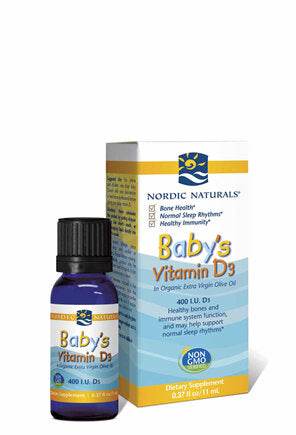 Nordic Natural Vitamin D3 Baby Drops 10.94Ml - Life Pharmacy Orewa