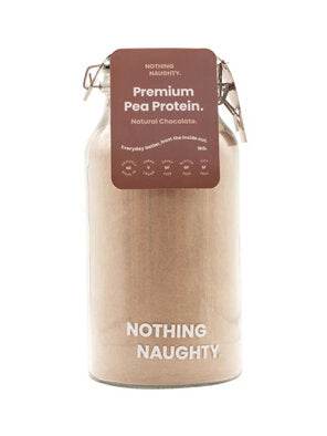 Nothing Naughty 1Kg Pea Protein Chocolate - Life Pharmacy Orewa