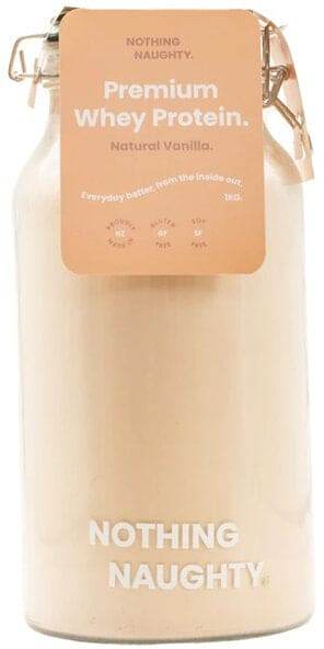 Nothing Naughty Whey Protein Vanilla - Life Pharmacy Orewa