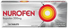 Nurofen Tablets 24S 200Mg Ibuprofen Anti-Inflammatory Pain Relief - Life Pharmacy Orewa