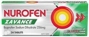 Nurofen Zavance Tablets 24S 200Mg Ibuprofen Pain Relief - Life Pharmacy Orewa