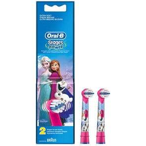 Oral B Frozen Kids Brush Heads - 2 Pack - Life Pharmacy Orewa