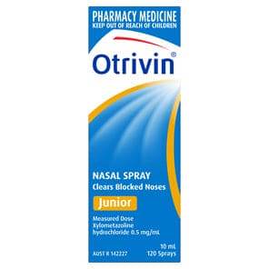 Otrivin Nasal Spray Junior 10Ml - Life Pharmacy Orewa