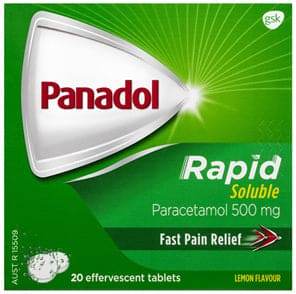Panadol Rapid Soluble Tablets - Life Pharmacy Orewa