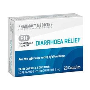 Diarrhoea Relief Capsules 20S - Life Pharmacy Orewa