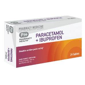 Ph Paracetamol + Ibuprofen 24Tabs - Life Pharmacy Orewa
