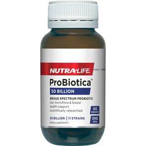 Nutralife Probiotica 50 Billion 60 Capsules - Life Pharmacy Orewa