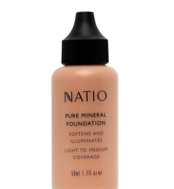 Natio Pure Mineral Foundation Deep Tan - Life Pharmacy Orewa