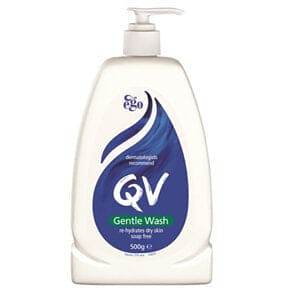 Ego Qv Gntle Wash 500G+Free Qv Lip Balm - Life Pharmacy Orewa
