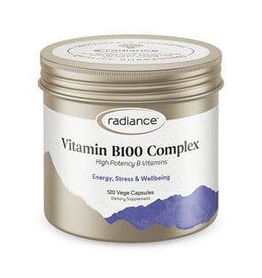 Radiance Vit B100 Comp 120 Caps - Life Pharmacy Orewa