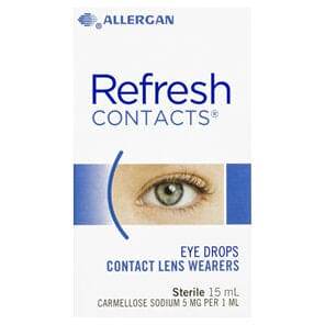 Refresh Contacts Eye Drops 15Ml - Life Pharmacy Orewa