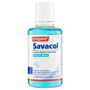 Savacol Gargle Freshmint 0.12% 300Ml - Life Pharmacy Orewa