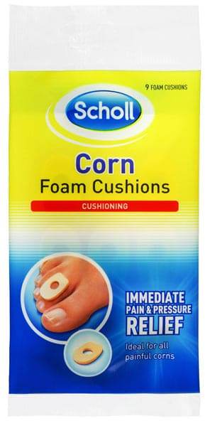 Scholl Corn Foam Cushion Pads Pain Relief - Life Pharmacy Orewa