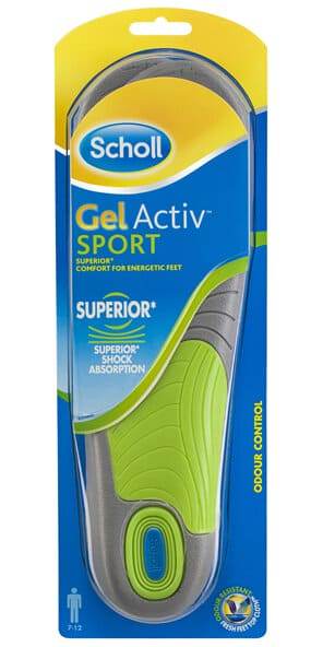 Scholl Gel Activ Insole Sport Men For Comfort And Cushioning - Life Pharmacy Orewa