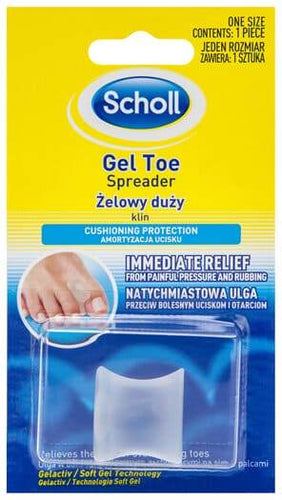 Scholl Gel Toe Spreader Pain Relief - Life Pharmacy Orewa