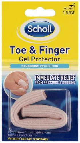 Scholl Gel Tube Finger/Toe Protector - Life Pharmacy Orewa
