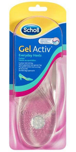 Scholl Gel Activ Insoles For Women Everyday Heels Shoe Cushioning & Comfort - Life Pharmacy Orewa