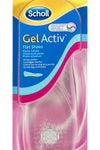 Scholl GelActiv Female Insoles for Flat Shoes