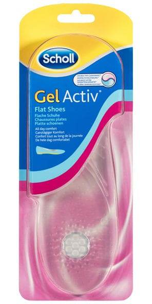 Scholl Gel Activ Insoles For Women Flat Shoes Shoe Cushioning & Comfort - Life Pharmacy Orewa