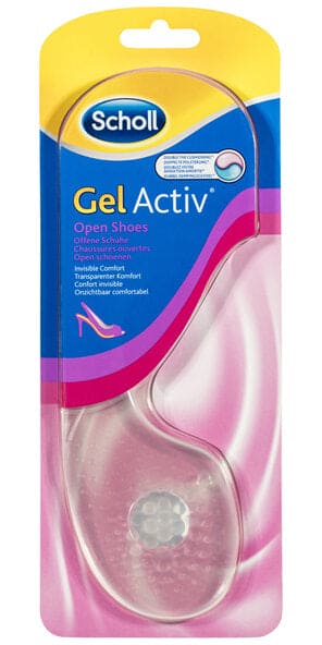 Scholl GelActiv Female Insoles for Open Shoes