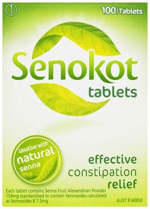 Senokot Tablets Constipation Relief 100 Pack - Life Pharmacy Orewa