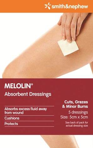 Melolin Absorb Dress 5X5Cm 5Pk - Life Pharmacy Orewa