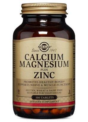 Solgar Calcium Magnesium Zinc 100 Tablets - Life Pharmacy Orewa