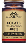 Solgar Folate 400Mcg 100 Tablets
