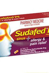 Sudafed Sudafed Pe Sinus  Allergy  Pain Relief