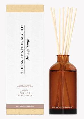 The Aromatherapy Co. Diffuser Soothe - Peony & Petitgrain - Life Pharmacy Orewa