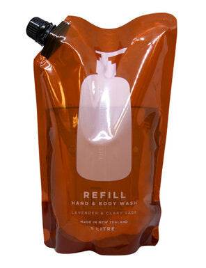 The Aromatherapy Co. Hand & Body Wash Refill - Lavender & Clary Sage 1L - Life Pharmacy Orewa