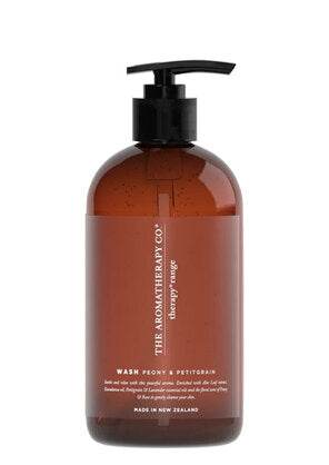 The Aromatherapy Co. Hand & Body Wash - Peony & Petitgrain - Life Pharmacy Orewa