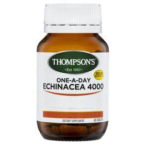 Thompson'S One-A-Day Echinacea 4000Mg 60 Tabs - Life Pharmacy Orewa