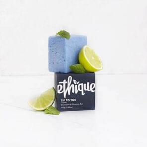 Tip-To-Toe 2-In-1 Solid Shampoo & Shaving Bar - Life Pharmacy Orewa