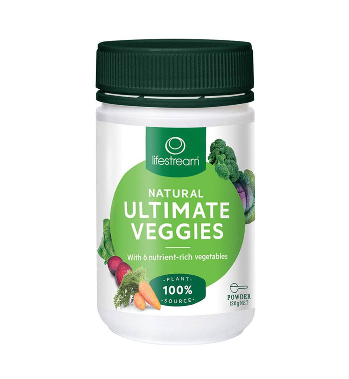 Lifestream Ultimate Veggies Powder 120G - Life Pharmacy Orewa