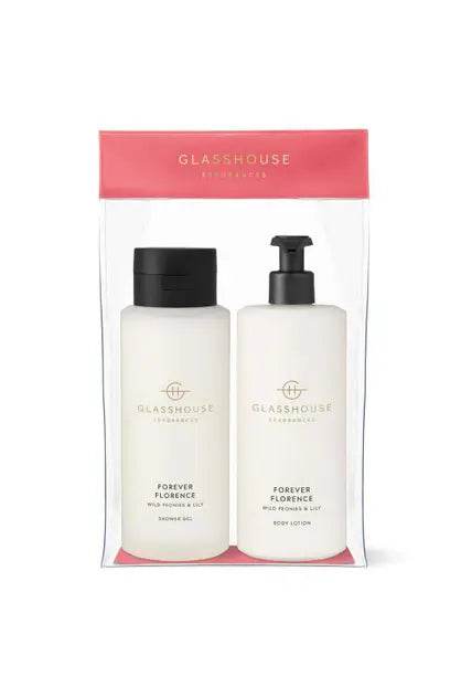 Glasshouse 800Ml Forevloner Florence Body Set - Life Pharmacy Orewa